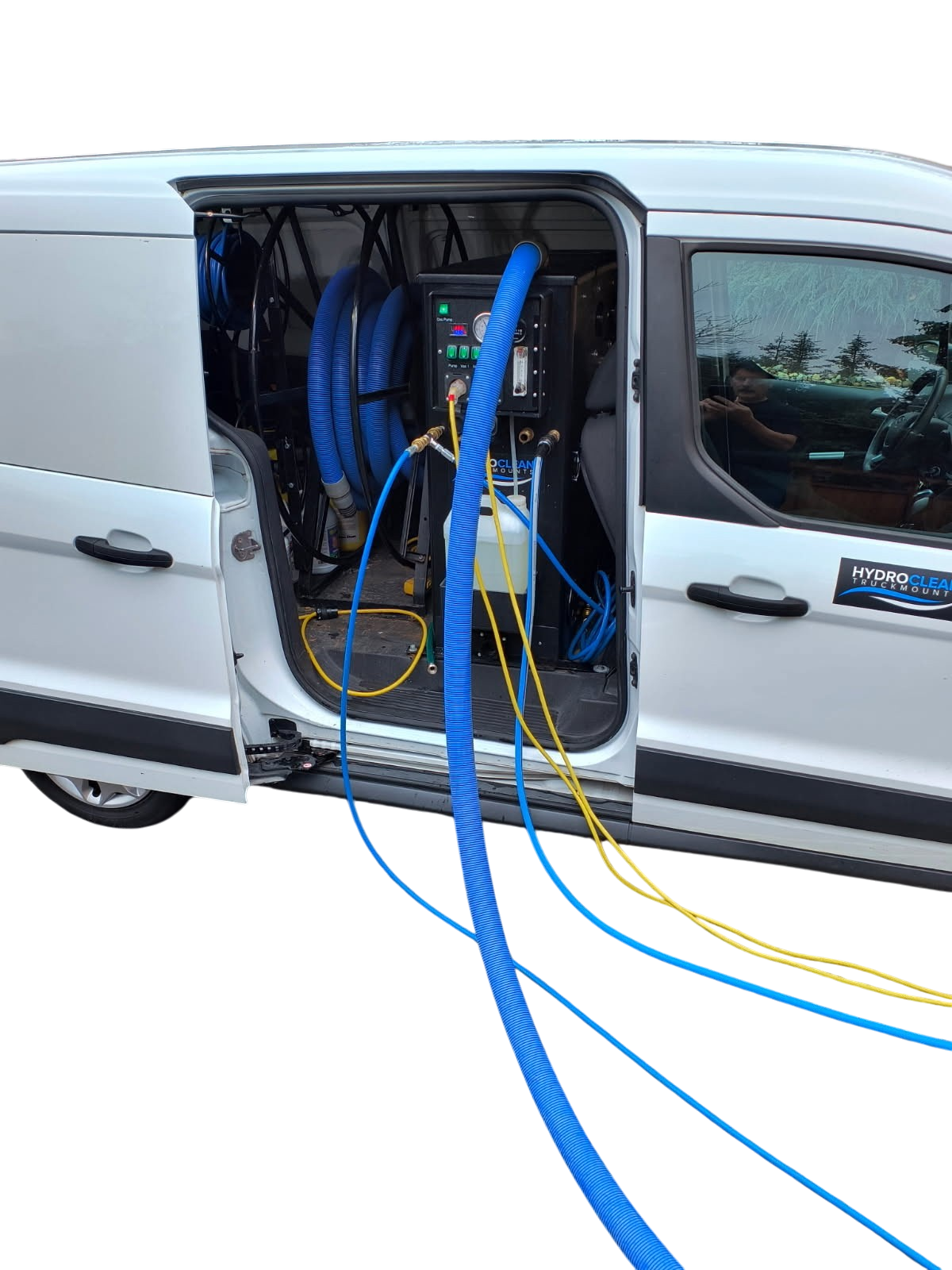 HydroClean Truckmount Hooked Up